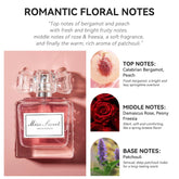 Floral Notes Eau de Parfum, Peach, Bergamot, Rose, Patchouli Fragrance